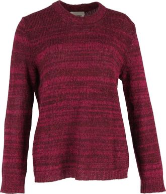 Acne Studios Acne Studios Singer gebreide trui van rode wol