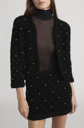 Frame Denim The Embellished Jacket in Black at Nordstrom Rack, Size X-Large