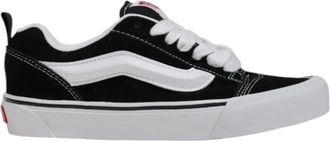 Vans Knu Skool Sneakers - Heren - Skateschoenen - Zwart - 36 EU - Leer - Fitness