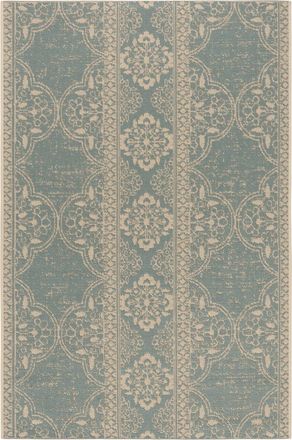 Safavieh Alfombra azul/beige 79 x 152 cm
