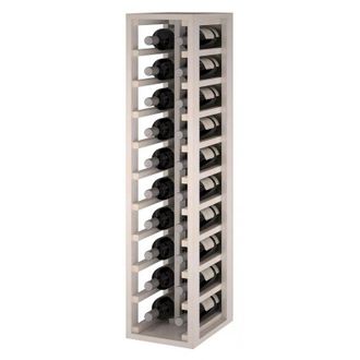 OEM Expovinalia Ew2032 Botellero Pino Color Blanco, 20 Botellas, Serie Godello