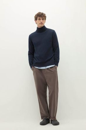 Naked Cashmere Nicholo Cashmere Turtleneck in Ink Navy at Nordstrom, Size X-Large