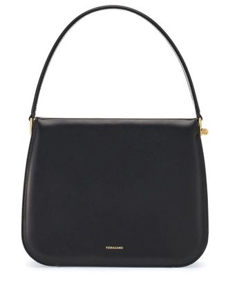 Ferragamo Borsa semi rigida - Nero