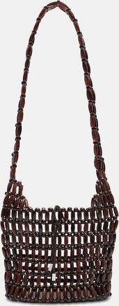 Staud Cornado beaded crossbody bag