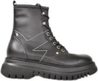 Janet Sport Dames Geveterde Schoenen Zwart Aw 20 - Dames - Veterlaarzen - Zwart - 39 EU - Schoenen
