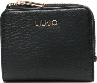 Liu Jo Caliwen zip-around purse - women - Polyurethane Resin/Polyester - One Size - Black
