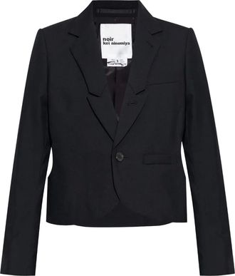 Comme Des Garçons Blazer in lana - Nero