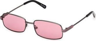 adidas OR0138 09Y Mens Sunglasses Gunmetal Size 55