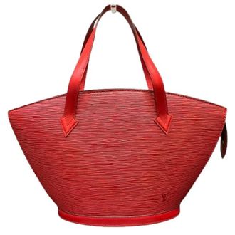Louis Vuitton Pre-owned Handbags, female, Red, Size: ONE SIZE Pre-owned Saint Jacques Epi Handbag