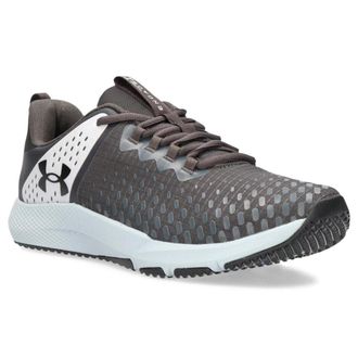 Under Armour Charged Engage 2 Textile Synthetic Mens Low Top Trainers - Grey Grey - Size:UK 10.5