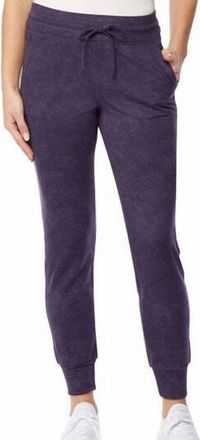 32 Degrees Fleece Jogger Pants In Purple