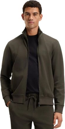 HUGO BOSS Hoodies & sweatvesten, Heren, Groen, 5Xl, Katoen, H-Shepherd 100 Zip Sweatshirt