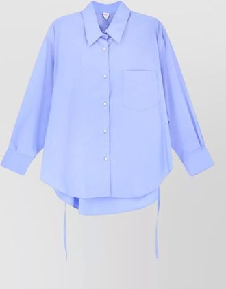 Aspesi cotton overshirt shirt long sleeves collar