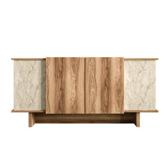 Hanah Home Aparador De Madera <> - 180 X 40 X 81 Cm - Travertino