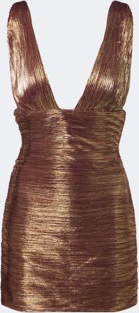Retrof&ecirc;te Retrof&ecirc;te Mita lam&eacute; minidress