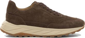Henderson Schoenen, Heren, Bruin, 42 EU, Leer, Shark Suede Sneakers