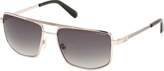 Guess GU00208 32P Mens Sunglasses Gold Size 59