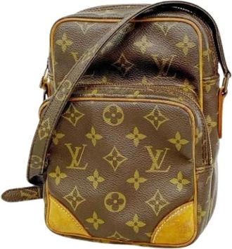 Louis Vuitton Pre-owned Cross Body Bags, female, Brown, Size: ONE SIZE Pre-owned Monogram Canvas Shoulder Bag