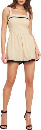 Flying Tomato Sleeveless Romper in Taupe at Nordstrom Rack, Size Medium