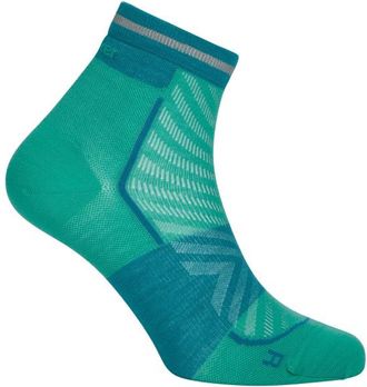 Icebreaker Merino Run+ Ultralight Mini Laufsocken f&uuml;r Damen | t&uuml;rkis