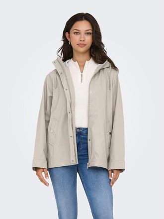 Only Windjack met kap, halflang