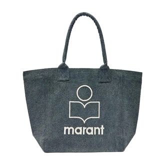 Isabel Marant Dames, Tassen, Zwart, Maat: ONE Size Katoen