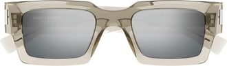 Saint Laurent SL 572 003 Zonnebrillen - unisex - Zonnebrillen - Beige - 50 MM - Accessoires