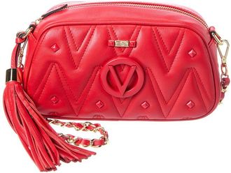 Mario Valentino Bella Diamond Leather Crossbody