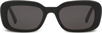 Saint Laurent Eyewear SL M130 rectangle-frame sunglasses - women - Acetate - 53 - Black