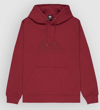 Quiksilver Comp Logo Hoodie rot