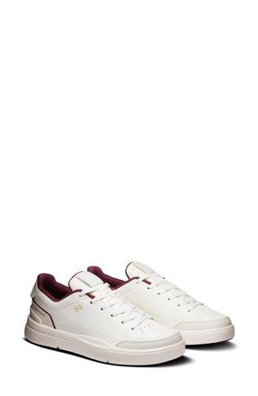 On THE ROGER Centre Court Tennis Sneaker in Ivory/Maroon at Nordstrom, Size 7.5