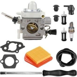 OEM Kit De Carburador 4147-120-0625 Para Fs240 Fs240c Fs240r Fs240rc Fs260c Fs260r Fs360c Fs410c Con Filtro De Aire 41471410300 Con Filtro De Aire Y Buj&iacute;a