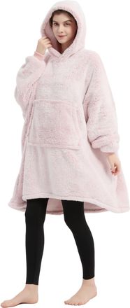 Coastline Sherpa Fleece Sweatshirt Blanket Ultra soft Teddy Bear Warm Cozy Oversized wearable big pocket Hoodie Blanket Throw for Adults Women Girls Men and Tee