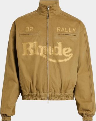 Rhude Rally Logo Track Jacket
