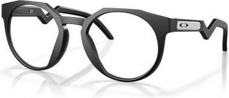 Oakley 50mm Round optical glasses in Solid Black at Nordstrom