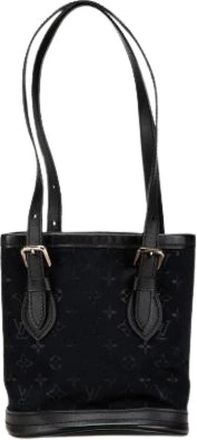 Louis Vuitton Bolso Cubo Monogram de Sat&eacute;n Pre-owned - Pre-owned - Mujer - Negro - ONE SIZE
