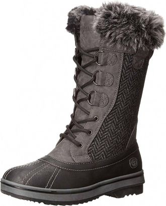 Northside Womens Bishop Winter Boot In Charcoal
