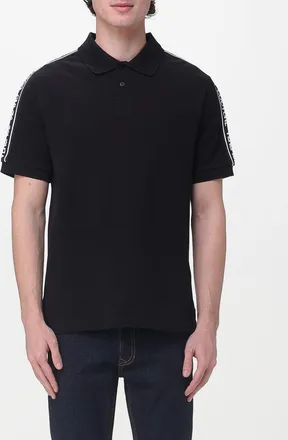 Versace Jeans Couture Polo in cotone con bande logate Versace Jeans Couture