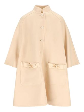 Valentino Garavani Jas verfraaid met strik - Beige
