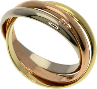 Cartier Trinity Yellow Gold (18K) Pink Gold (18K) White Gold (18K) Band Ring (Pre-Owned)