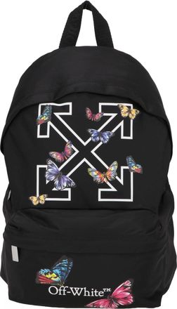 Off-white Off White Kids Black/White Backpack