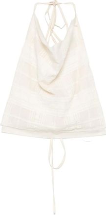 JEJIA Top con scollatura posteriore - Toni neutri