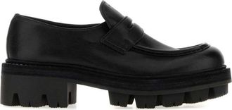 Prada Black Basalt Loafers