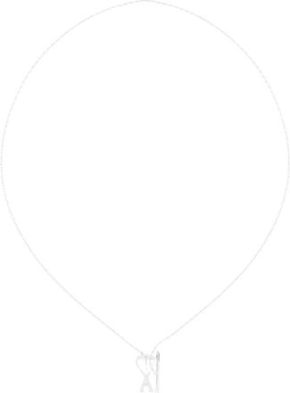 Ami Ami de Coeur Ketting - unisex - Kettingen - Grijs - ONE Size - Accessoires