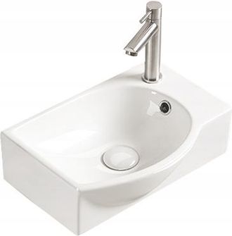 Desconocido Desconocido - Lavabo Suspendido Cer&aacute;mico 40,5x28x14 Cm, Blanco