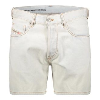 Diesel Denim Shorts, male, Beige, Size: W28 Bermuda In Denim