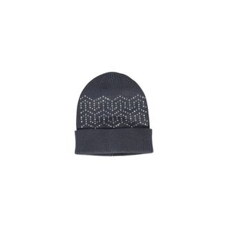 Pieces Grijze Polyester Herfst/Winter Dameshoed - Dames - Hoeden - Grijs - ONE Size - Polyester - Accessoires