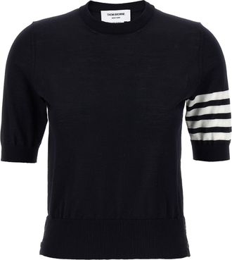 Thom Browne 4-bar Wool T-shirt