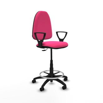 Piqueras y Crespo Silla De Oficina Piqueras Y Crespo Bfn01rn Rosa Alta