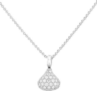 Chopard 2000s white gold diamond Pendant - women - White Gold/Diamond - One Size - Silver